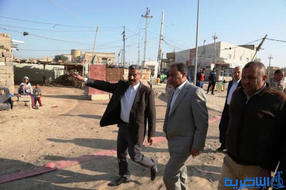  الناصري يعلن المباشرة بتنفيذ مشروع تبليط شارع السدة بطريقة الدفع بالاجل ، ويشيد بدور الشركات الرصينة في دعم المحافظة - تقرير مصور -