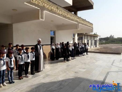 الشيخ محمد مهدي الناصري :يجري زيارة تفقدية لعدد من فروع مبرات التضامن للأيتام في قضاء الشطرة والرفاعي وناحية النصر - مصور-‎