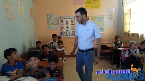 مدير تربية الفهود يهنئ مبرة التضامن التاسعة للأيتام لحصدها المركز الثاني في البطولة الكروية