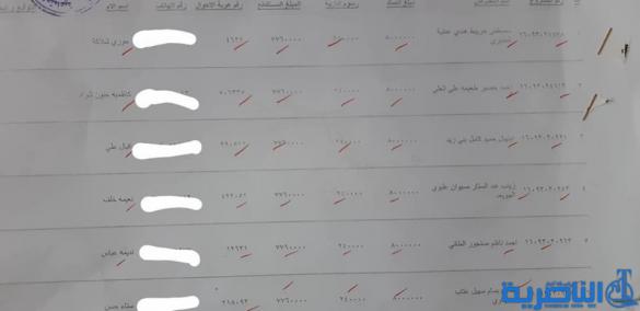 قوائم جديدة باسماء المشمولين بالقروض الصغيرة المقدمة لصندوق العمل