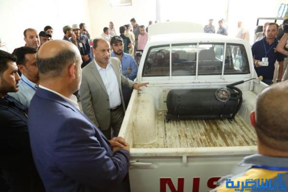 غاز الناصرية : خطة حكومية لالزام سيارات الاجرة بالعمل بوقود الغاز