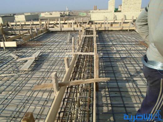 الحدادة والنجاره وصب السقوف