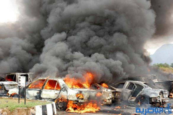 استشهاد واصابة 58 شخصا في انفجار سبع سيارات مفخخة في بغداد