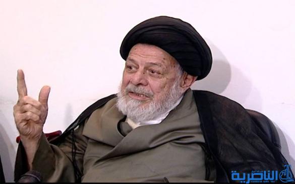 سماحة اية الله الشيخ الناصري يعزي برحيل السيد نور الدين الاشكوري  (رحمه الله)   