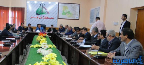 مجلس التخطيط والتنمية في ذي قار ناقش الواقع الخدمي للمواطنين  وكيفية الانتقال من اقتصاد ريعي الى اقتصاد سوق