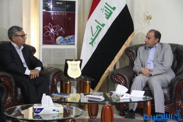  محافظ ذي قار يستقبل وفد من منظمة اليونسيف ، ويؤكد على اهمية توظيف خبراتها لخدمة المحافظة‎