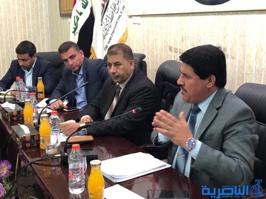 مجلس ذي قار يعد بنقل مطالب متظاهري وزارة الاعمار الى رئاسة الوزراء