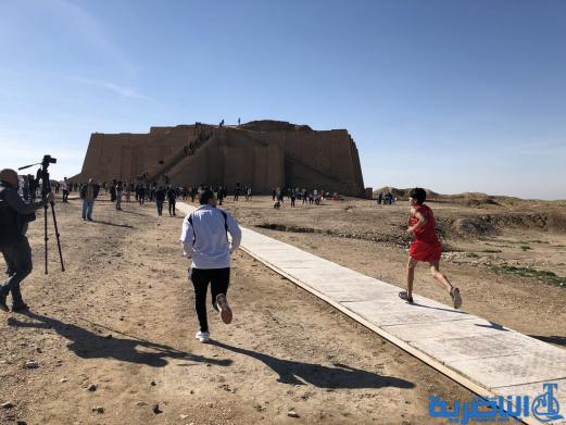 بالصور:الناصرية تحتضن بطولة العراق لسباقات الطريق 