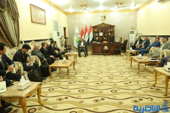 الناصري :نسعى للاستقادة من الخبرات الكورية في تنفيذ مستشفى شمال الناصرية وتوسعة مركز القلب