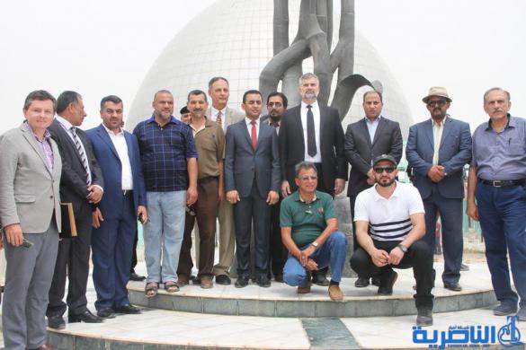 بالصور : واشنطن تعد محافظ ذي قار بدعم ملف ضم الاهوار للائحة التراث العالمي