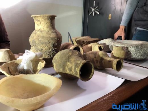 شرطة ذي قار تضبط 69 قطعة اثارية معدة للتهريب - تقرير مصور - 