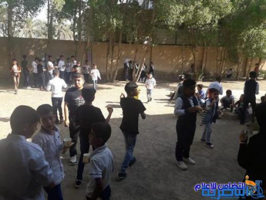 تزامنا مع بداية العام الدراسي الجديد..الشيخ الناصري يزور مبرة التضامن الرابعة للأيتام في قضاء سوق الشيوخ - مصور-
