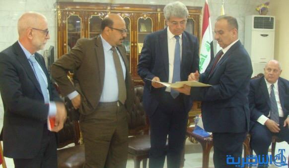 السفير الفرنسي  لدى بغداد يحمل خطة عمل تجارية واقتصادية .. ويصف زيارته لغرفة تجارة الناصرية (بالمهمة) كتب / فوزي التميمي