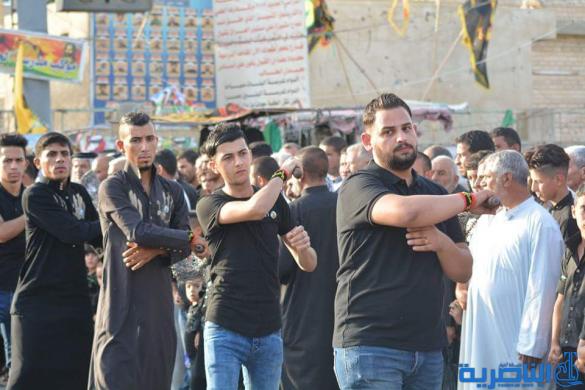 بالصور:المواكب الحسينية تحيي ذكرى النهضة الحسينية في قلعة سكر