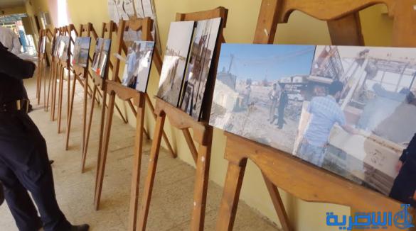  كلية الاثار في ذي قار تنظم معرضا فوتوغرافيا عن تلوث البيئة