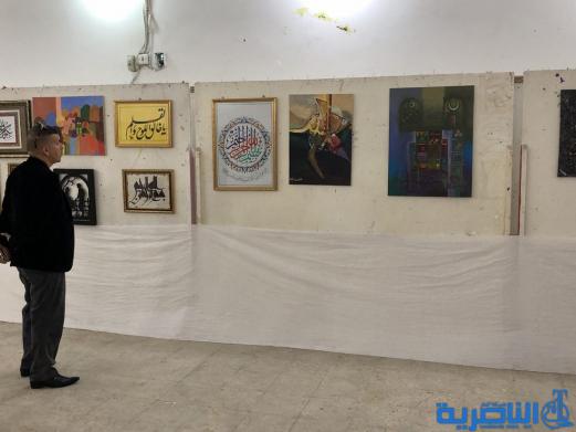 التربية تقيم معرضها السنوي لاعمال مشرفي ومعلمي الفنية في ذي قار