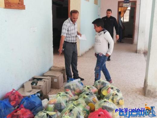 مدارس ومبرات التضامن في ذي قار تباشر بتوزيع السلة الغذائية الرمضانية على تلاميذها الأيتام