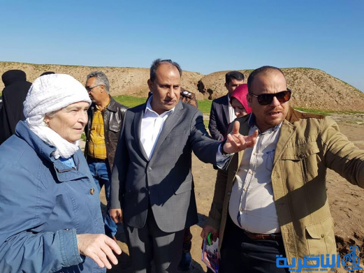 الناصري يتفقد موقع عمل البعثة الامريكية في مدينة اور الاثرية ويدعو وزارة الثقافة لدعم البعثات التنقيبية