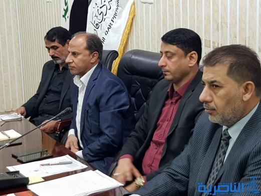 ‏مجلس محافظة ذي قار يعقد اجتماعه الدوري ويستضيف المحافظ لبحث ملف الكهرباء  - تقرير مصور -