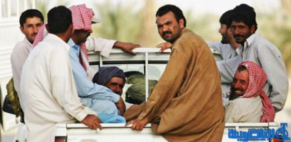  تغريم اربعة عمال اجانب في الناصرية بسبب مخالفتهم شروط الاقامة