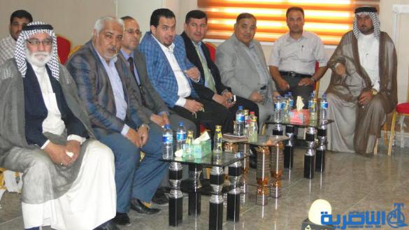 النائب الدكتور هيثم الجبوري نائب رئيس اللجنة المالية يعلن خلال زيارته الى غرفة تجارة الناصرية