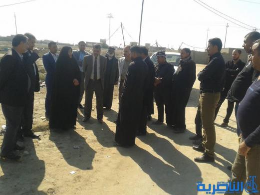 النائبة نوال جمعة تعقد اجتماع موسع مع كلا من مدير توزيع كهرباء ذي قار و مدير كهرباء قضاء سوق الشيوخ والنواحي التابعة له