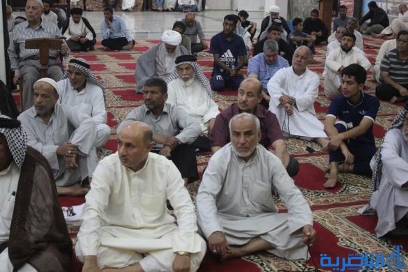 بالصور:صلاة الجمعة في مدينة الناصرية 