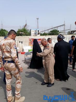 بالصور:موكب حسيني لقاعدة الامام علي الجوية خدمة لزوار الاربعين 