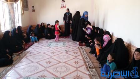 حملة توعوية للفحص المبكر عن اورام الثدي في منطقة الحبوش بالناصرية