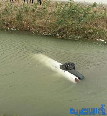 مصرع واصابة 7 اشخاص من عائلة واحدة بحادث مروري شمال ذي قار