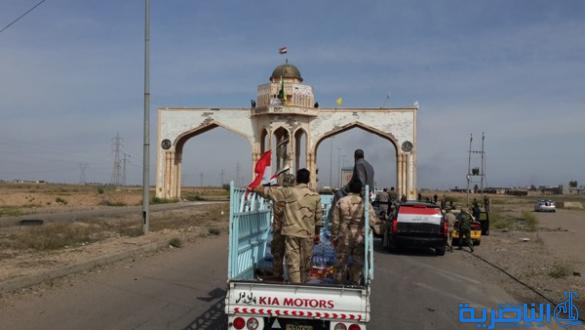 بالصور :الرفاعي ترسل مائة طن من الاغذية الى الحشد الشعبي في صلاح الدين