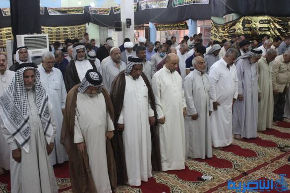 بالصور:صلاة الجمعة في مدينة الناصرية 