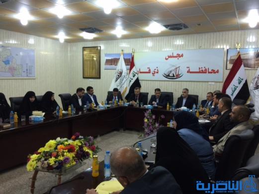  مجلس ذي قار يستضيف عدد من برلمانيي المحافظة لبحث ملف الكهرباء