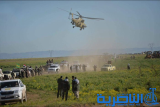 الحشد الشعبي يعالج أهدافا ثابتة ومتحركة لـ&quot;داعش&quot; جنوب شرق تكريت