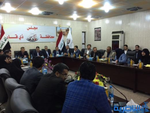  مجلس ذي قار يستضيف عدد من برلمانيي المحافظة لبحث ملف الكهرباء
