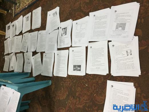 بالصور : نقابة عمال الشطرة تتكفل بطيع وتوزيع المناهج الدراسية مجانا