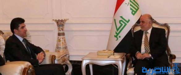 العبادي والبارزاني يؤكدان من دافوس اهمية اعادة وتفعيل جميع السلطات الاتحادية بالاقليم