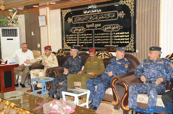 العمليات توجه بتشديد الاجراءات الامنية في محيط سجن الناصرية الاصلاحي