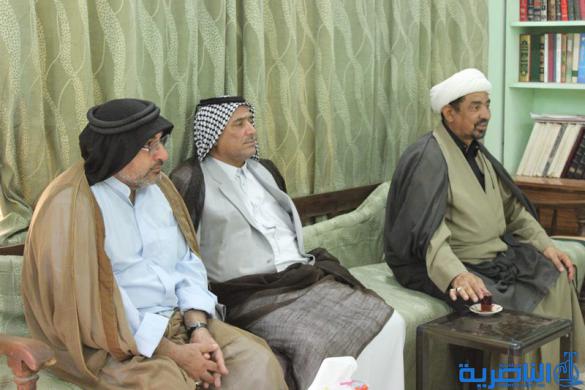 وفود رسمية من بدر والعصائب والفضلية والاصلاح يزورون مكتب الشيخ الناصري للاعراب عن تضامنهم - تقرير مصور -