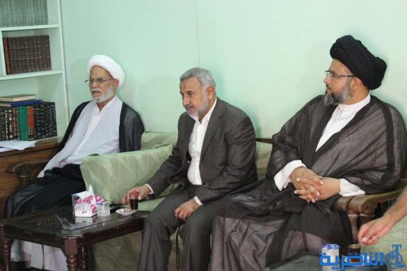 وفود رسمية من بدر والعصائب والفضلية والاصلاح يزورون مكتب الشيخ الناصري للاعراب عن تضامنهم - تقرير مصور -