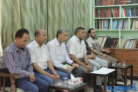 وفود رسمية من بدر والعصائب والفضلية والاصلاح يزورون مكتب الشيخ الناصري للاعراب عن تضامنهم - تقرير مصور -