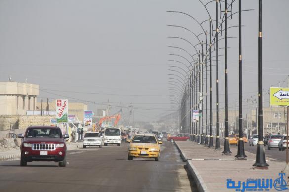 بالصور:افتتاح شارع الزقورة &quot; الحولي &quot; بطول 7 كيلو متر