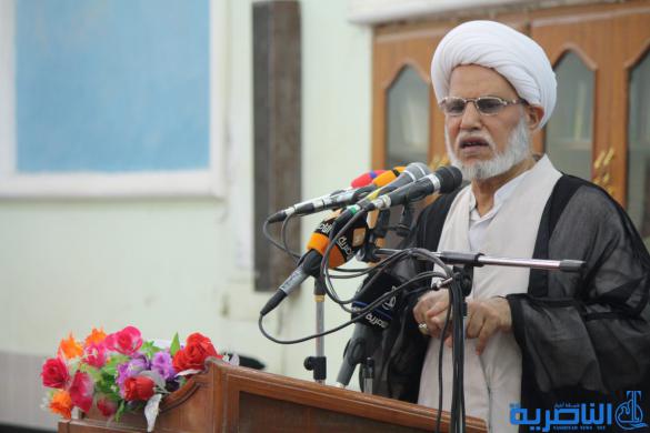 امام جمعة الناصرية يدعو الاجهزة الامنية لتشديد اجراءاتها وتفعيل دور المختارين في الاحياء السكنية