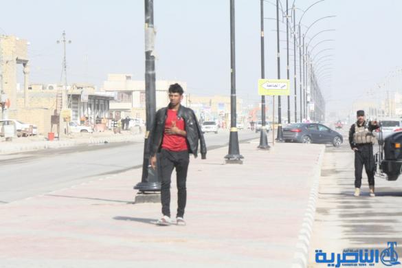 بالصور:افتتاح شارع الزقورة &quot; الحولي &quot; بطول 7 كيلو متر