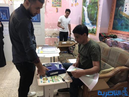 بالصور:انطلاق عملية التصويت العام لناخبي محافظة ذي قار