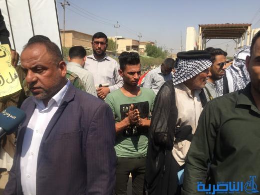 العشرات من ذوي الشهداء يتظاهرون في الناصرية للمطالبة بحقوقهم- تقرير مصور -