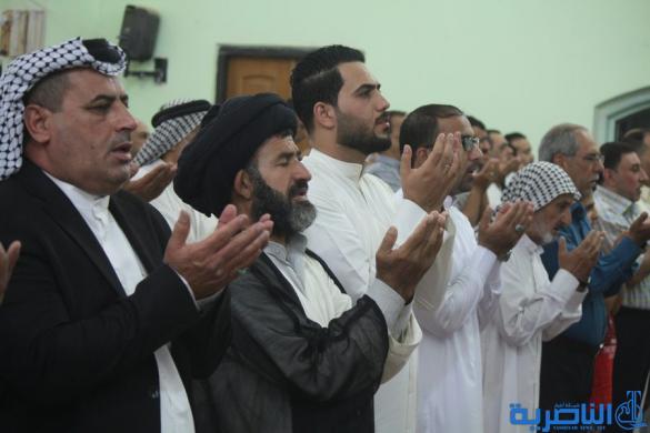 صلاة عيد الفطر المبارك في الناصرية - تقرير صوتي مصور -