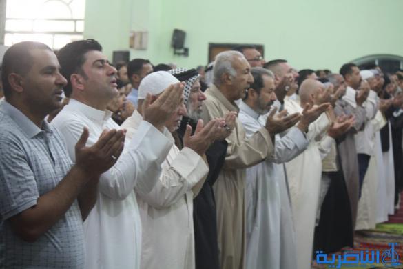 صلاة عيد الفطر المبارك في الناصرية - تقرير صوتي مصور -