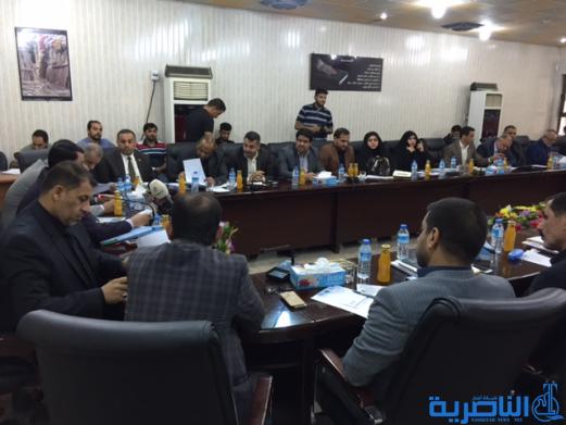 مجلس ذي قار يعقد اجتماعه الدوري للتصويت على القناعة باجوبة مدير البلدية