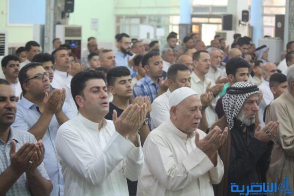 صلاة عيد الفطر المبارك في الناصرية - تقرير صوتي مصور -